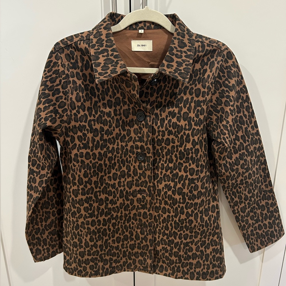 DL1961 Leopard Print Jacket & Bustier - Picture 7 of 11